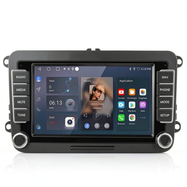 Junsun Android 12 Car Radio for VW GPS Navi CarPlay-0