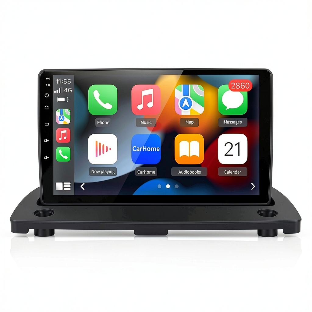 Junsun Android 15 Car Radio installed in Volvo XC90 dashboard